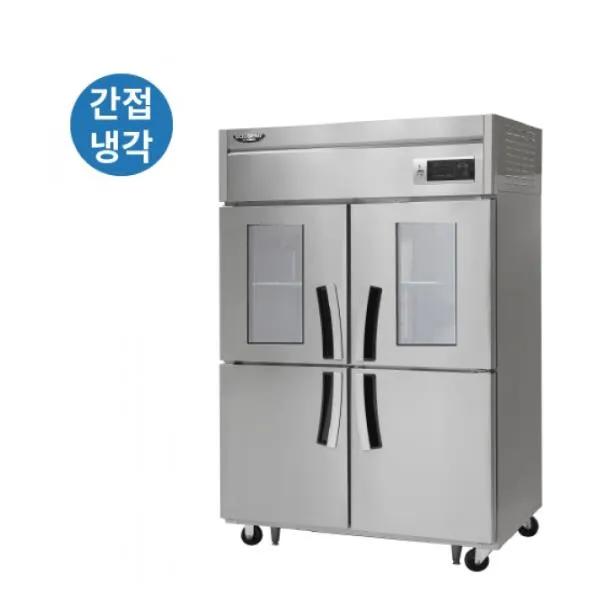 라셀르 간냉식 올스텐 업소용 냉장고 1081L (냉장4칸/상단 유리도어/45BOX)