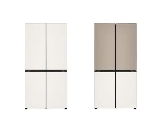 LG 디오스 오브제컬렉션 베이직 냉장고 870L(2등급/글라스/무매직)