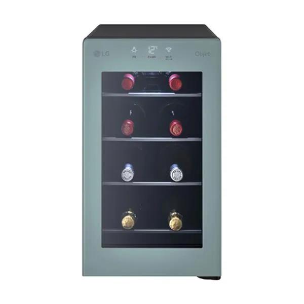 LG 디오스 오브제컬렉션 와인셀러 8병 (클레이 민트)