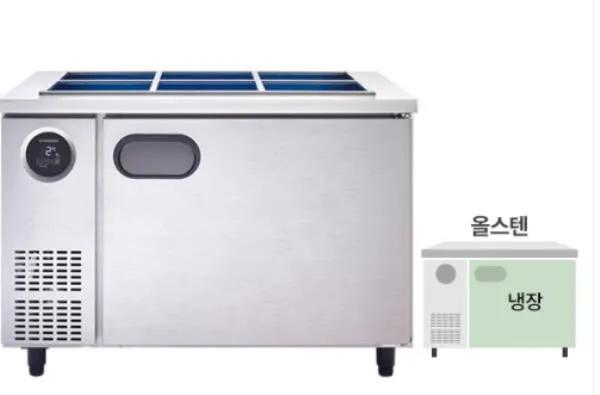 스타리온 직냉식 업소용 반찬 냉장고 295L (6칸/가로1200)