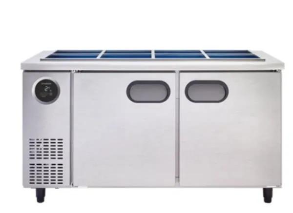 스타리온 직냉식 업소용 반찬 냉장고 396L (8칸/가로1500)